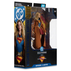 [PREORDINE] Action Figure Supergirl & Krypto Gold Label Collection Deluxe Theatrical Edition 18cm - MCFARLANE TOYS - Model Kit