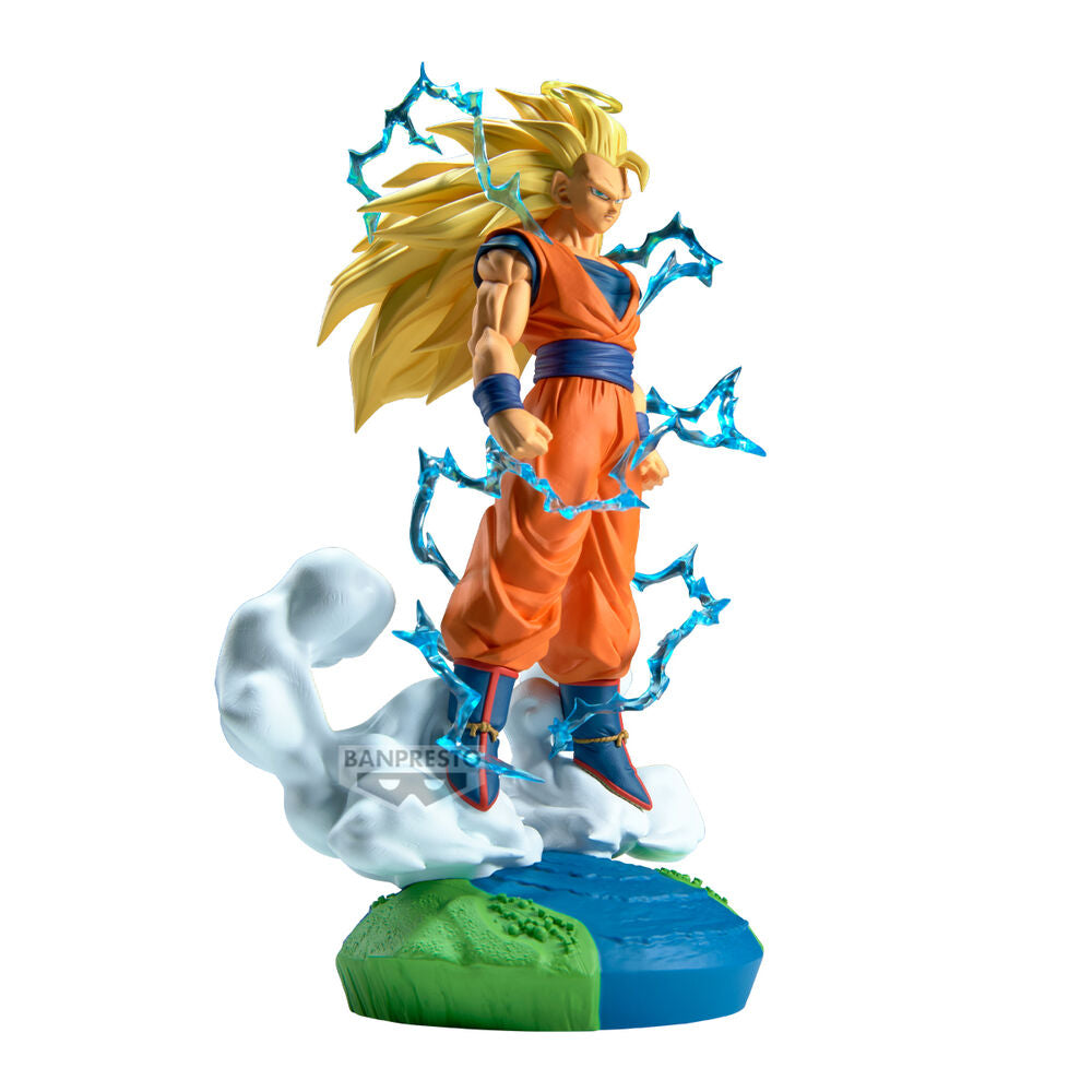 [PREORDINE] Action Figure Super Saiyan 3 Son Goku History Box Dragon Ball Z 18cm - BANPRESTO - Model Kit