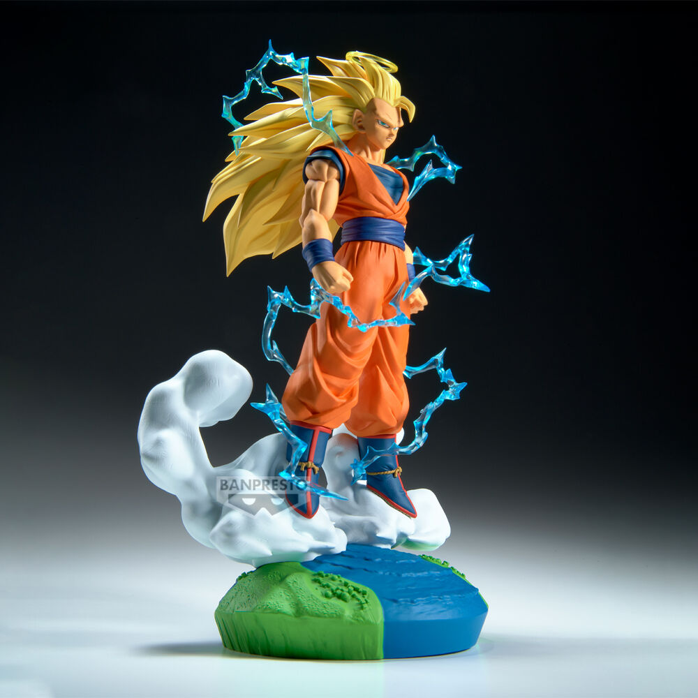 [PREORDINE] Action Figure Super Saiyan 3 Son Goku History Box Dragon Ball Z 18cm - BANPRESTO - Model Kit