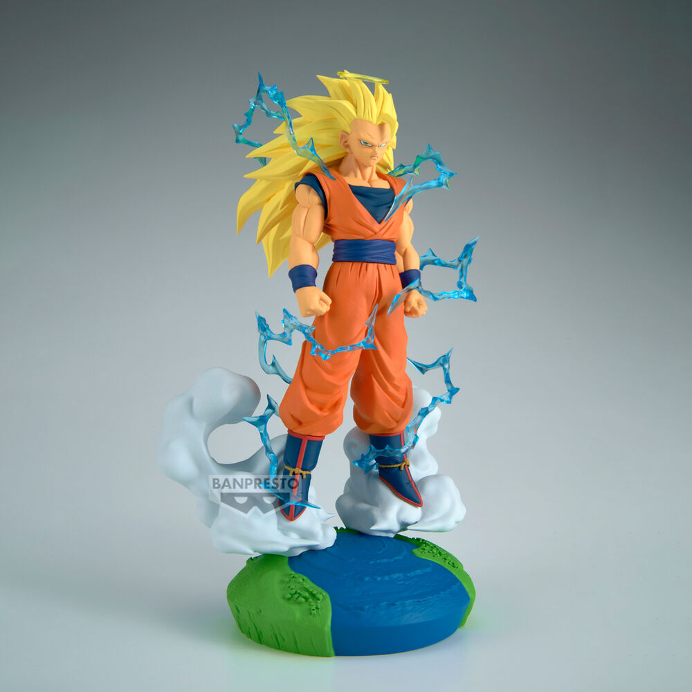 [PREORDINE] Action Figure Super Saiyan 3 Son Goku History Box Dragon Ball Z 18cm - BANPRESTO - Model Kit