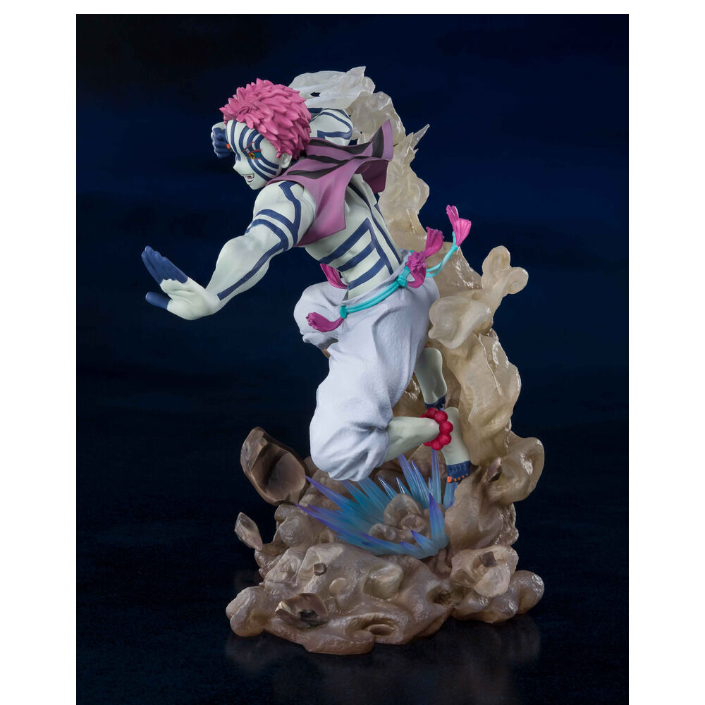 [PREORDINE] S.H. Figuarts Akaza Upper Three Demon Slayer Kimetsu No Yaiba 18cm