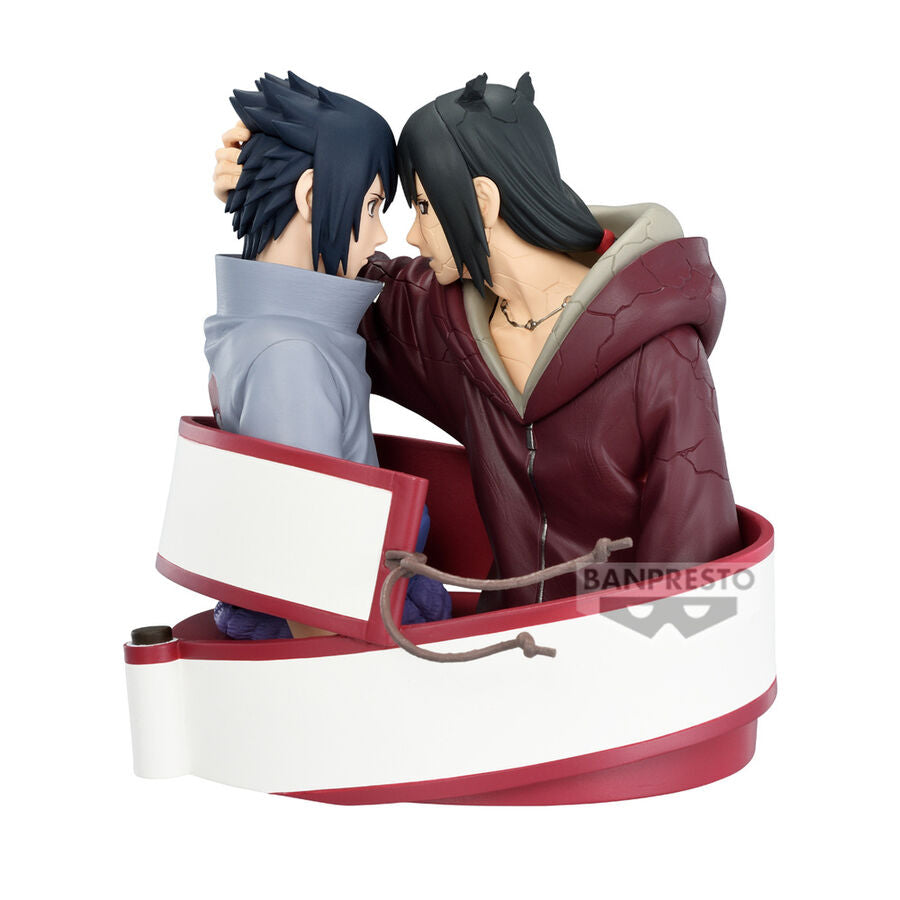 [PREORDINE] Figura Banpresto Portrelic Sasuke Uchiha & Itachi Uchiha Naruto Shippuden 12cm