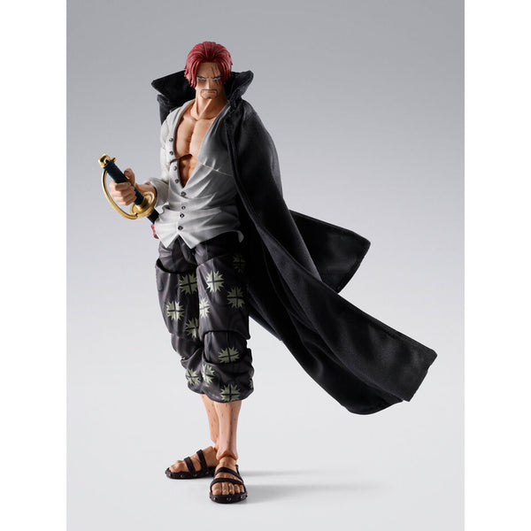 [PREORDINE] Shanks Marineford SH Figuarts One Piece Action Figure 16,5cm
