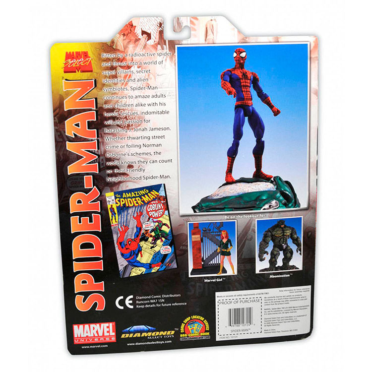 Spider-Man Action Figure Diamond Select 18cm - DIAMOND SELECT - Model Kit