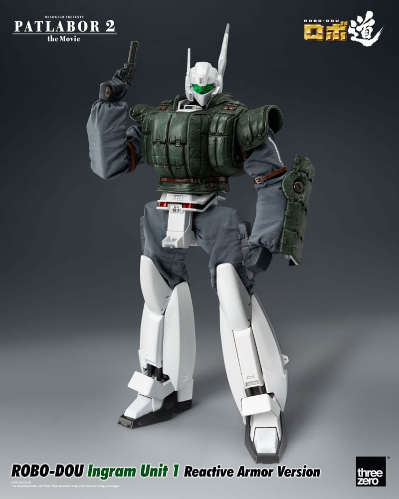 [PREORDER] Patlabor 2: The Movie Robo-Dou Action Figure Ingram Unit 1 Reactive Armor Version 23 cm