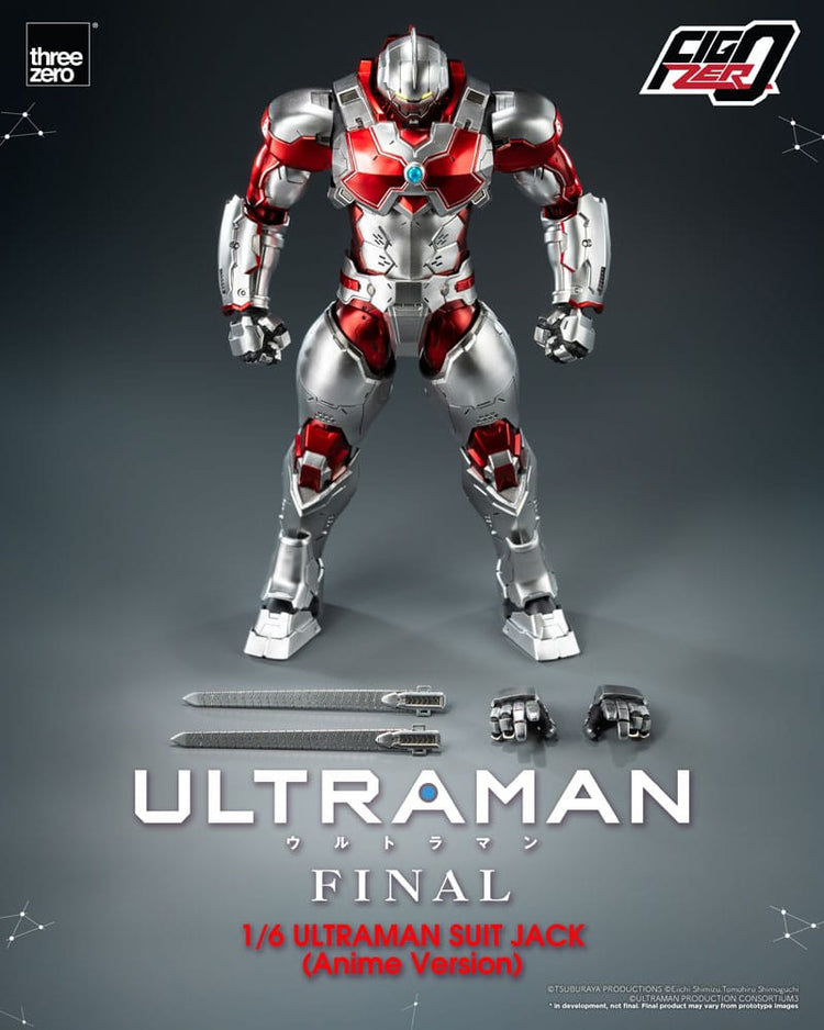 [PREORDINE] Action Figure Ultraman Suit Jack Anime Version 1/6 - ThreeZero - ThreeZero - Action figures