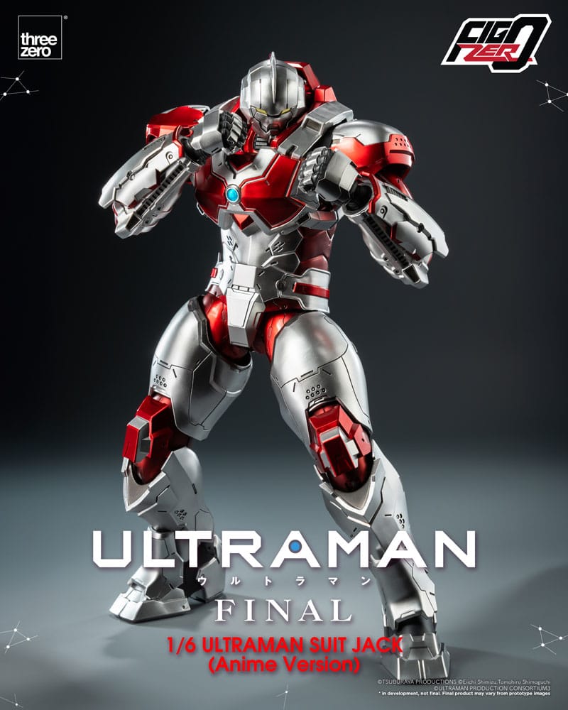 [PREORDINE] Action Figure Ultraman Suit Jack Anime Version 1/6 - ThreeZero - ThreeZero - Action figures