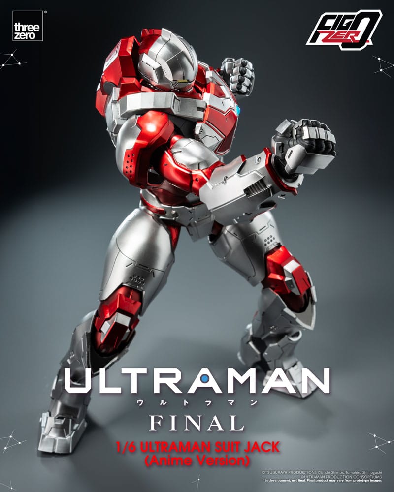 [PREORDINE] Action Figure Ultraman Suit Jack Anime Version 1/6 - ThreeZero - ThreeZero - Action figures