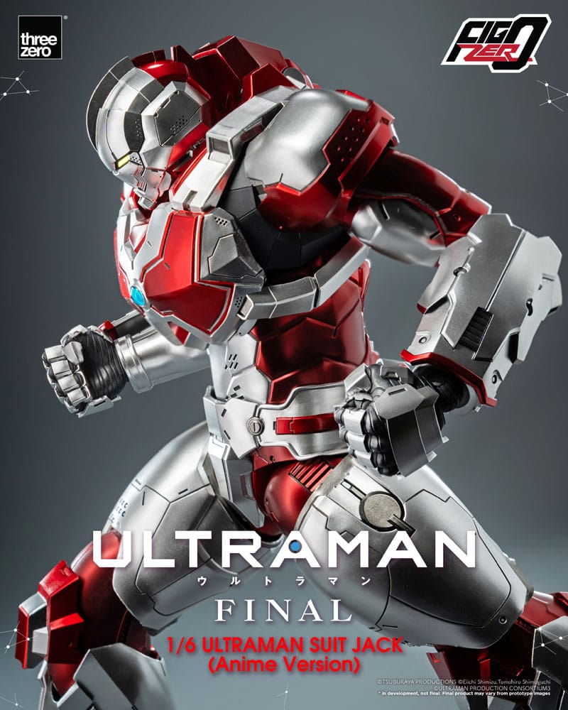 [PREORDINE] Action Figure Ultraman Suit Jack Anime Version 1/6 - ThreeZero - ThreeZero - Action figures