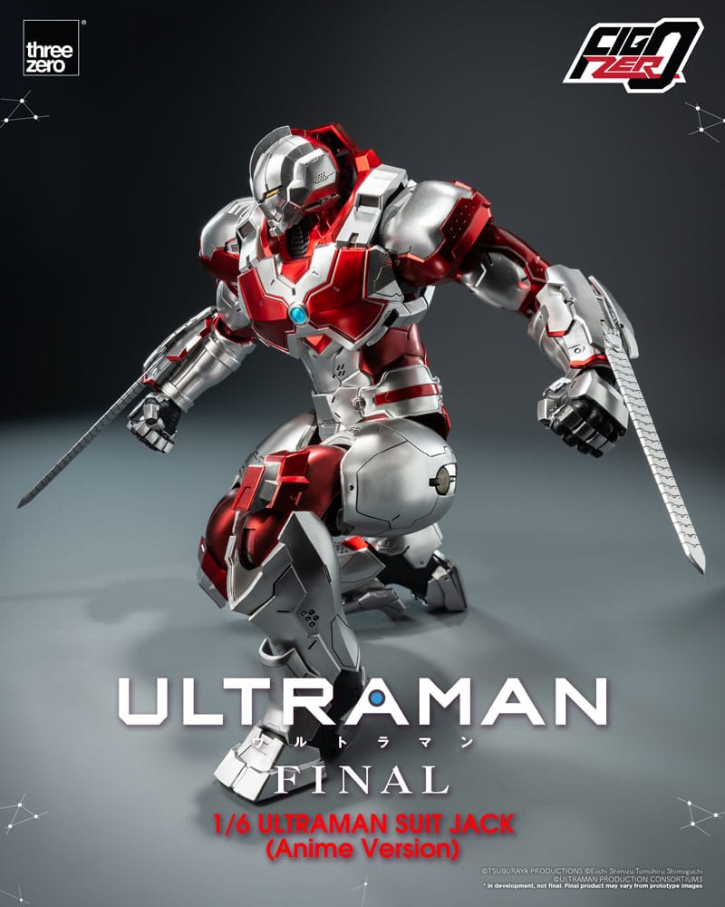 [PREORDINE] Action Figure Ultraman Suit Jack Anime Version 1/6 - ThreeZero - ThreeZero - Action figures