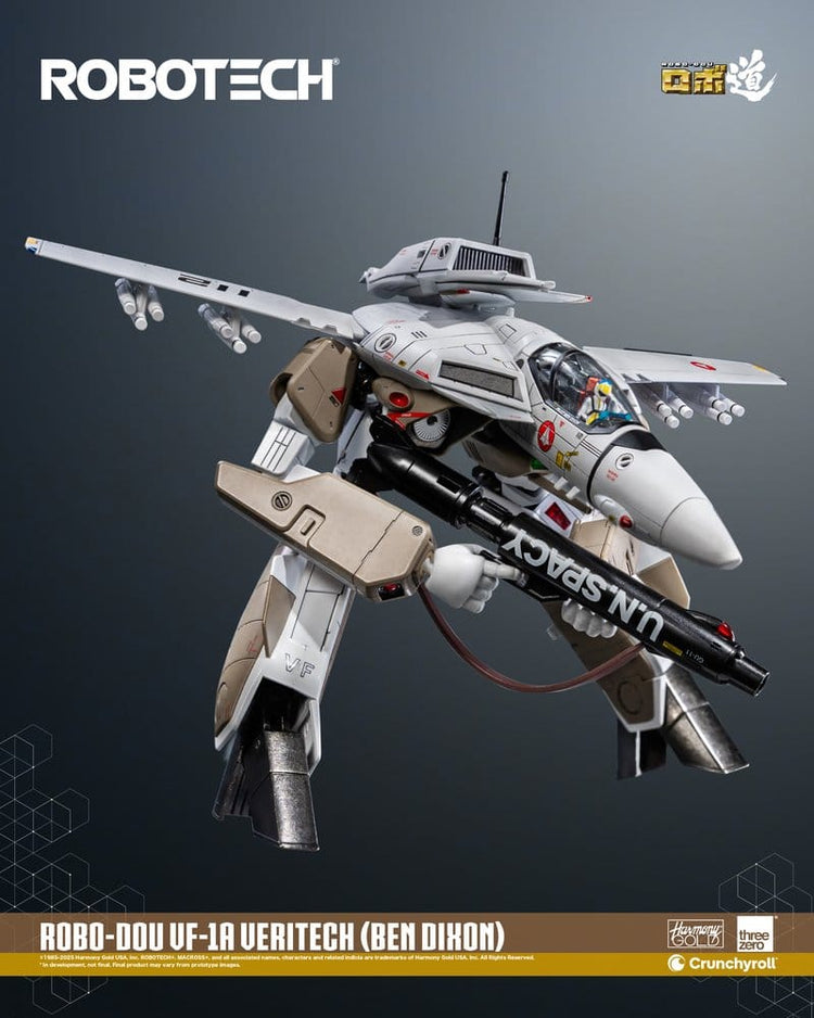 [PREORDINE] Action Figure Robotech ROBO-DOU VF-1A Veritech (Ben Dixon) 20 cm - ThreeZero - Action figures