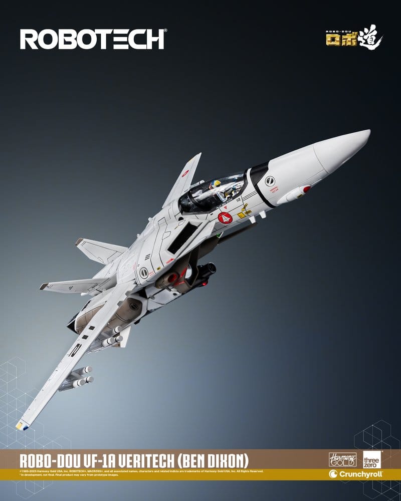 [PREORDINE] Action Figure Robotech ROBO-DOU VF-1A Veritech (Ben Dixon) 20 cm - ThreeZero - Action figures