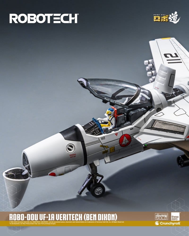 [PREORDINE] Action Figure Robotech ROBO-DOU VF-1A Veritech (Ben Dixon) 20 cm - ThreeZero - Action figures
