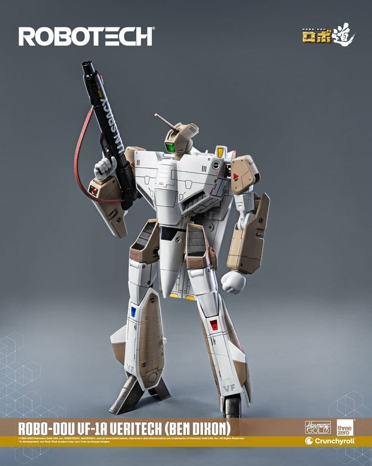 [PREORDINE] Action Figure Robotech ROBO-DOU VF-1A Veritech (Ben Dixon) 20 cm - ThreeZero - Action figures