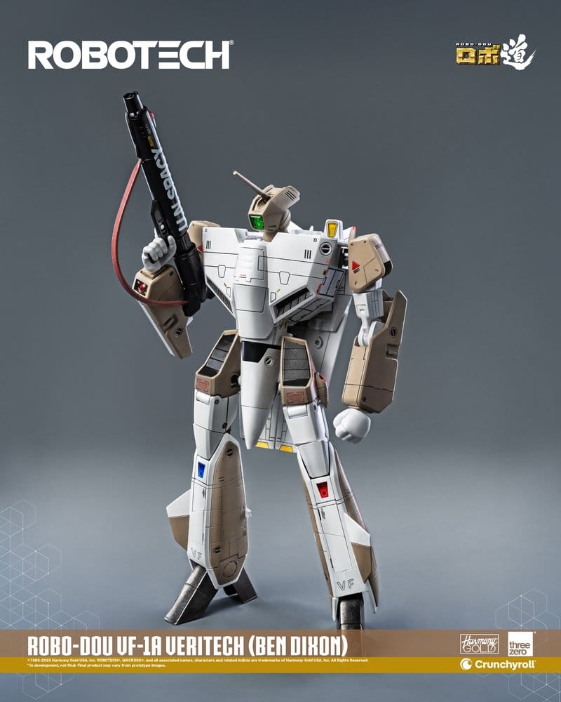 [PREORDINE] Action Figure Robotech ROBO-DOU VF-1A Veritech (Ben Dixon) 20 cm - ThreeZero - Action figures