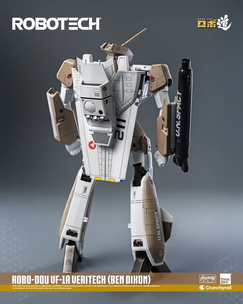[PREORDINE] Action Figure Robotech ROBO-DOU VF-1A Veritech (Ben Dixon) 20 cm - ThreeZero - Action figures