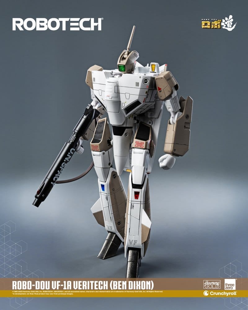[PREORDINE] Action Figure Robotech ROBO-DOU VF-1A Veritech (Ben Dixon) 20 cm - ThreeZero - Action figures