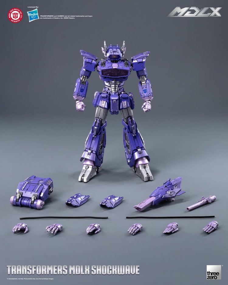 [PREORDINE] Action Figure Transformers MDLX Shockwave 19 cm - ThreeZero - Action figures