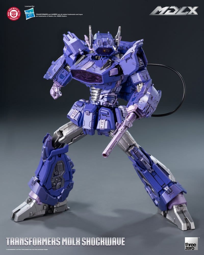 [PREORDINE] Action Figure Transformers MDLX Shockwave 19 cm - ThreeZero - Action figures
