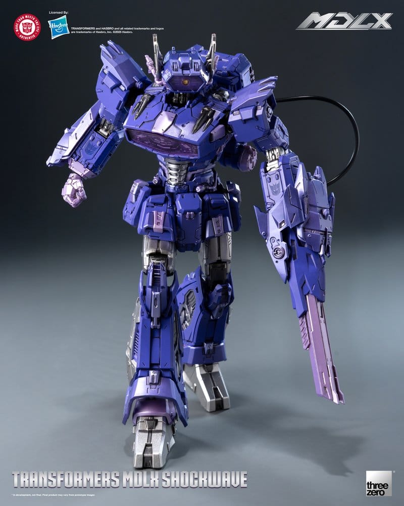 [PREORDINE] Action Figure Transformers MDLX Shockwave 19 cm - ThreeZero - Action figures