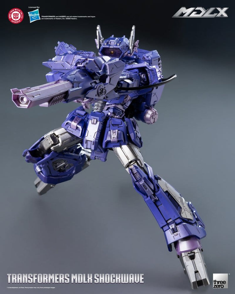 [PREORDINE] Action Figure Transformers MDLX Shockwave 19 cm - ThreeZero - Action figures