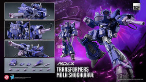 [PREORDINE] Action Figure Transformers MDLX Shockwave 19 cm - ThreeZero - Action figures