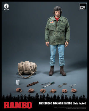 [PREORDINE] Rambo: First Blood Action Figure 1/6 - John Rambo (Field Jacket) 31 cm - ThreeZero - Action figures