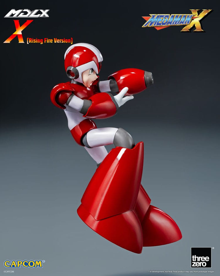 [PREORDINE] Action Figure Mega Man X (Rockman X) MDLX Rising Fire Version 12cm - ThreeZero - Action figures