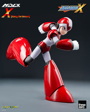 [PREORDINE] Action Figure Mega Man X (Rockman X) MDLX Rising Fire Version 12cm - ThreeZero - Action figures