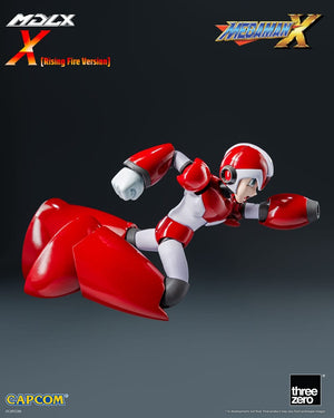 [PREORDINE] Action Figure Mega Man X (Rockman X) MDLX Rising Fire Version 12cm - ThreeZero - Action figures