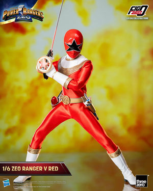 [PREORDINE] Power Rangers Zeo: Action Figure 1/6 Ranger V Rosso 30 cm - ThreeZero - Action figures