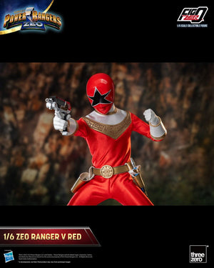 [PREORDINE] Power Rangers Zeo: Action Figure 1/6 Ranger V Rosso 30 cm - ThreeZero - Action figures