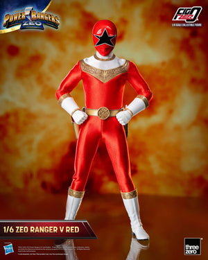 [PREORDINE] Power Rangers Zeo: Action Figure 1/6 Ranger V Rosso 30 cm - ThreeZero - Action figures