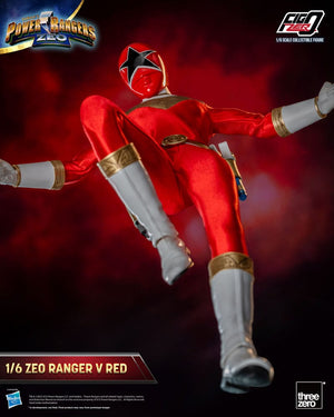 [PREORDINE] Power Rangers Zeo: Action Figure 1/6 Ranger V Rosso 30 cm - ThreeZero - Action figures