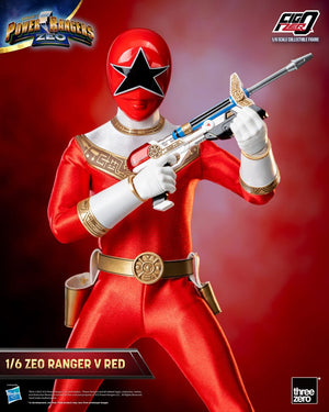 [PREORDINE] Power Rangers Zeo: Action Figure 1/6 Ranger V Rosso 30 cm - ThreeZero - Action figures