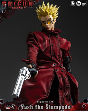 [PREORDINE] Action Figure Trigun FigZero 1/6 Vash the Stampede 31 cm - ThreeZero - Action figures