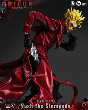 [PREORDINE] Action Figure Trigun FigZero 1/6 Vash the Stampede 31 cm - ThreeZero - Action figures