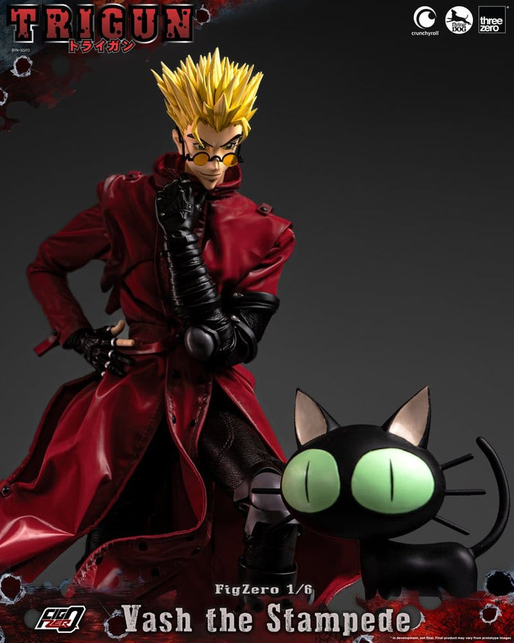 [PREORDINE] Action Figure Trigun FigZero 1/6 Vash the Stampede 31 cm - ThreeZero - Action figures