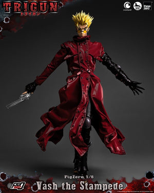 [PREORDINE] Action Figure Trigun FigZero 1/6 Vash the Stampede 31 cm - ThreeZero - Action figures