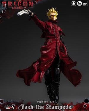 [PREORDINE] Action Figure Trigun FigZero 1/6 Vash the Stampede 31 cm - ThreeZero - Action figures