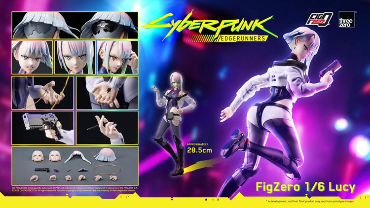 [PREORDINE] Cyberpunk: Edgerunners - Action Figure Lucy 1/6 (29 cm) - ThreeZero - Action figures