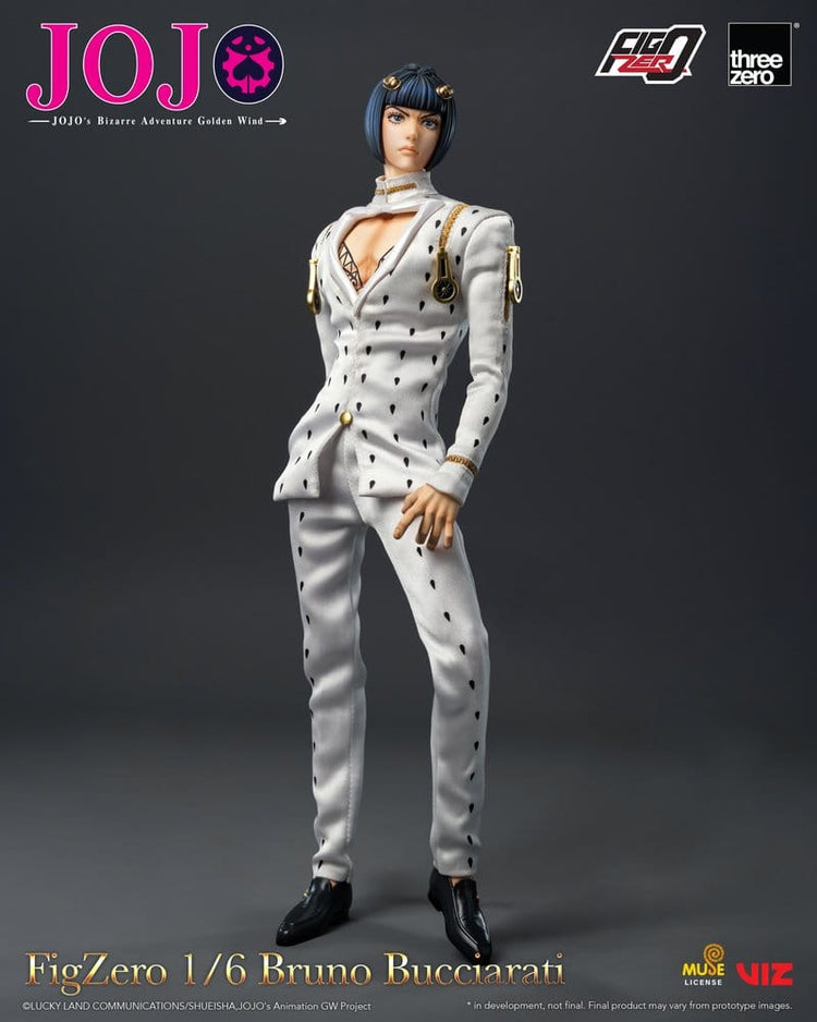 [PREORDINE] Jojo's Bizarre Adventure: Golden Wind - Action Figure 1/6 Bruno Bucciarati 31 cm - ThreeZero - Action figures