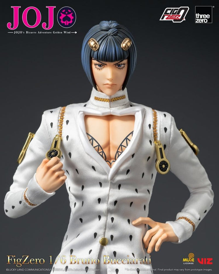 [PREORDINE] Jojo's Bizarre Adventure: Golden Wind - Action Figure 1/6 Bruno Bucciarati 31 cm - ThreeZero - Action figures