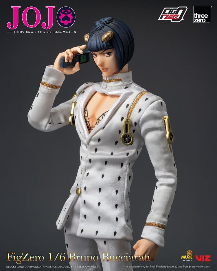 [PREORDINE] Jojo's Bizarre Adventure: Golden Wind - Action Figure 1/6 Bruno Bucciarati 31 cm - ThreeZero - Action figures