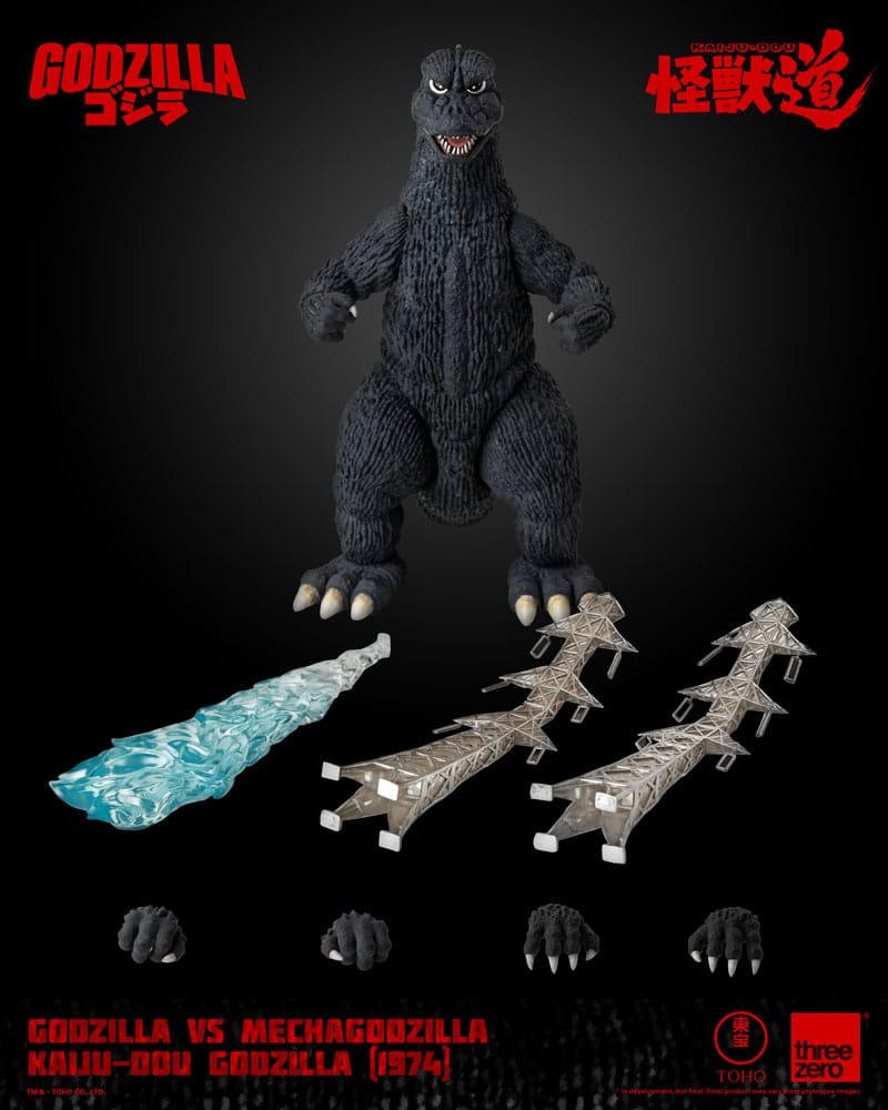 [PREORDER] Godzilla vs. Mechagodzilla (1974) Action Figure Kaiju-Dou Godzilla (1974) 23 cm