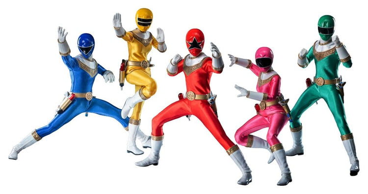 [PREORDINE] Power Rangers Zeo FigZero Action Figures 1/6 - Pack 5 Zeo Rangers 30 cm - ThreeZero - Action figures