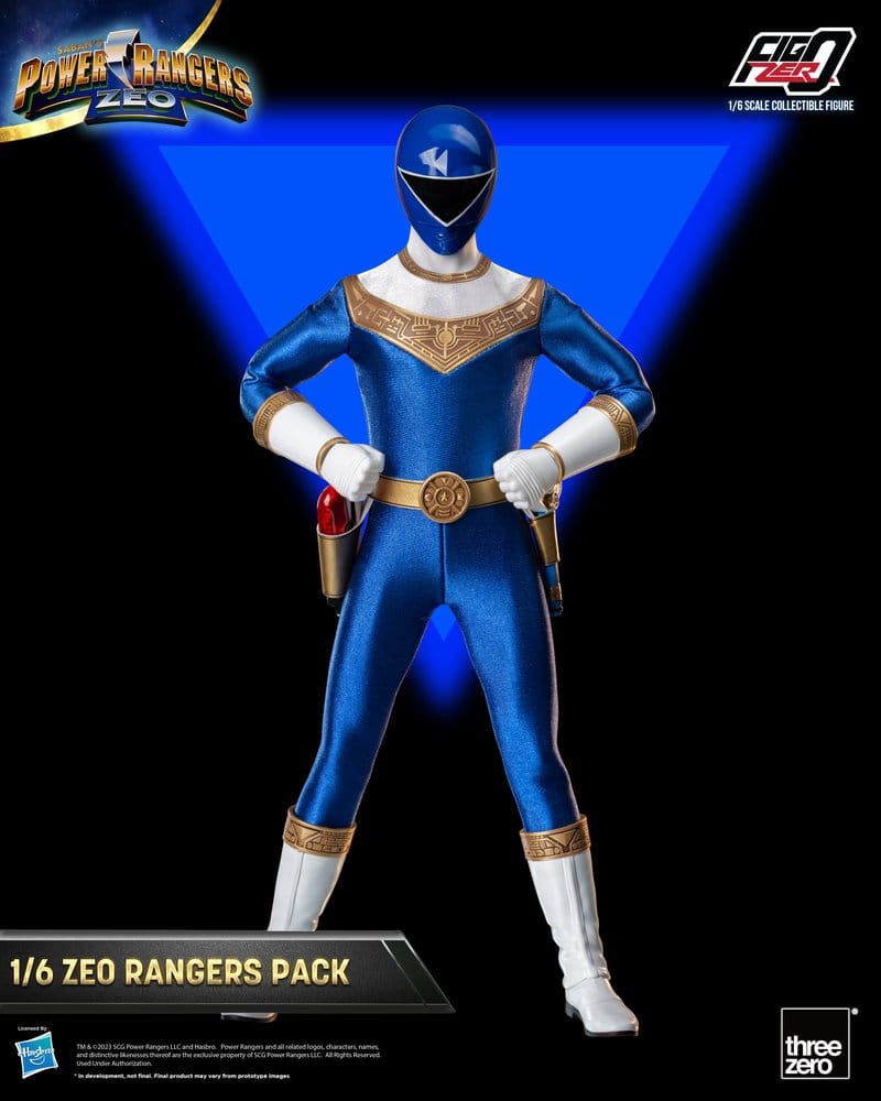 [PREORDINE] Power Rangers Zeo FigZero Action Figures 1/6 - Pack 5 Zeo Rangers 30 cm - ThreeZero - Action figures