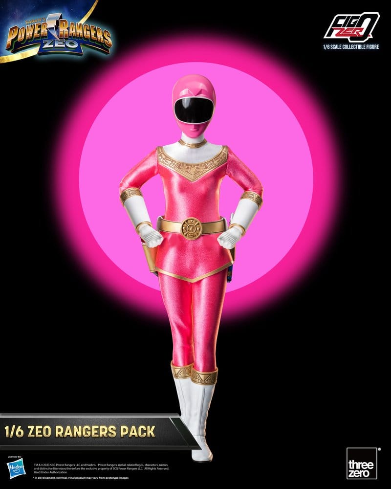 [PREORDINE] Power Rangers Zeo FigZero Action Figures 1/6 - Pack 5 Zeo Rangers 30 cm - ThreeZero - Action figures