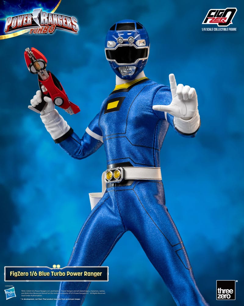 [PREORDINE] Power Rangers Turbo FigZero Action Figure 1/6 Blue Turbo Ranger 30 cm - ThreeZero - Action figures