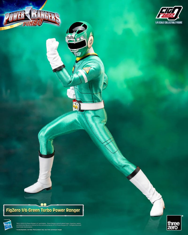 [PREORDINE] Power Rangers Turbo FigZero Action Figure 1/6 Green Ranger 30 cm - ThreeZero - Action figures